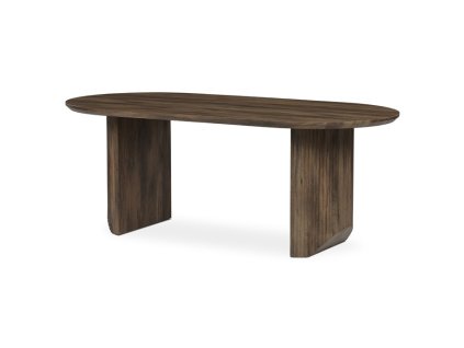 Jídelní stůl 200x100cm, mdf, ořech, HT-W1578 WAL (Barva Hnědá)