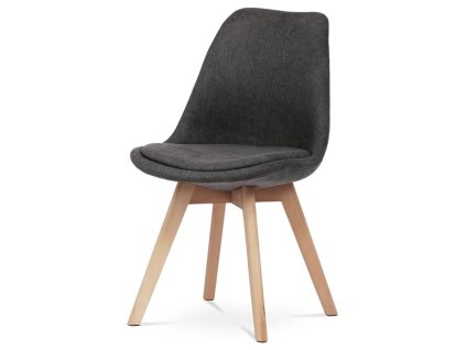 Jídelní židle, šedá, látka, CT-751 GREY2 (Barva Šedá)