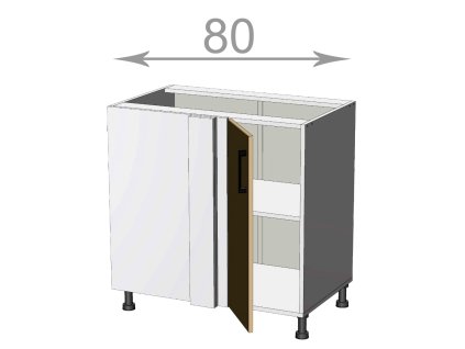 120498 kuchynska dolna rohova skrinka sirka 80 cm 1 dvierka dvierka 30 cm zxqulwuywwjzxdrn