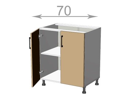 120558 3 120558 3 120558 3 kuchynska dolna skrinka sirka 70 cm 2 dvierka mwfjczmynpskxewd