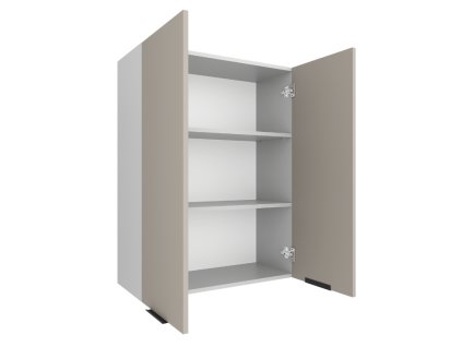 120729 4 krafty kuchynska vysoka skrinka 60 cm korpus dub sonoma dvirka grafit