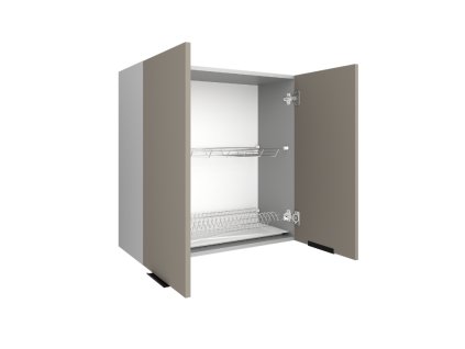 120789 4 krafty kuchynska skrinka s odkapavacem 60 cm korpus dub sonoma dvirka grafit