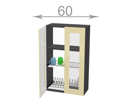 120798 1 120798 1 kuchynska horna vysoka vitrina s odkvapkavacom sirka 60 cm 2 dvierka uzdz3tlqouwadecx
