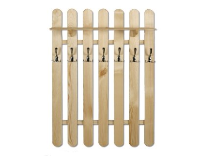 SW-101 závěsný věšák s policí (Barva moření olše)