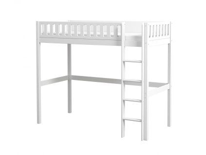 Vysoká postel Viggo bílá