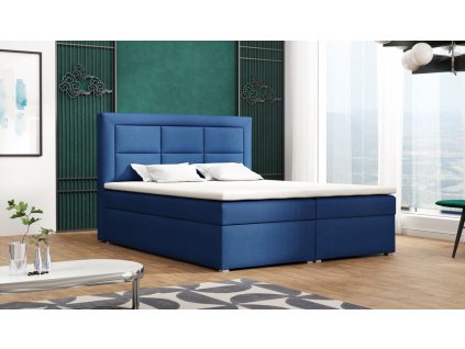 Postel s matrací s ÚP AURELIA BOX 140x200 výběr látek (potah victoria 14864)