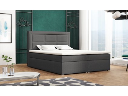 Postel s matrací s ÚP AURELIA BOX 160x200 výběr látek (potah victoria 14864)