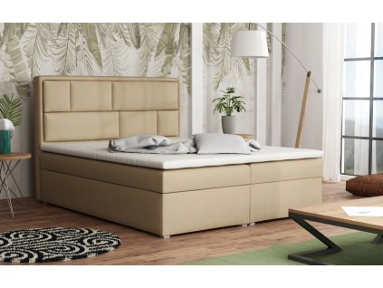 Postel s matrací s ÚP WENDY BOX 140x200 výběr látek (potah soft 17)