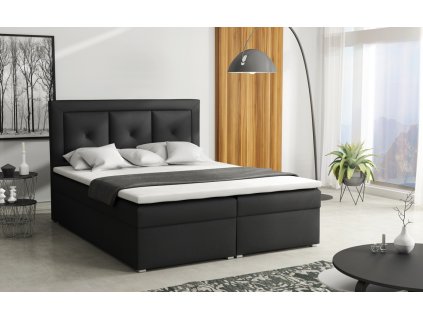 Postel s matrací s ÚP MIRABEL PLUS BOX 160x200 výběr látek (potah victoria 14866)