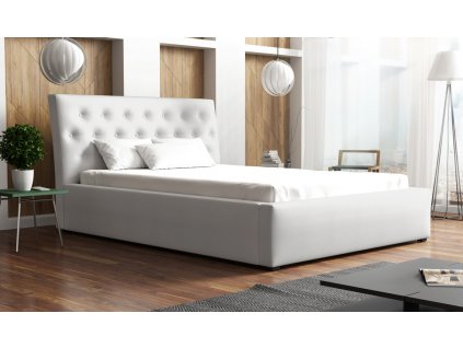 Postel ANTONIO 200x200 výběr ekokůže (potah madryt 9333)