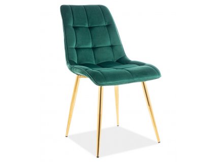 chick velvet zielony zloty a7m8600