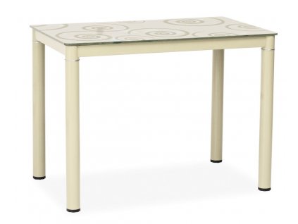 damar cream table