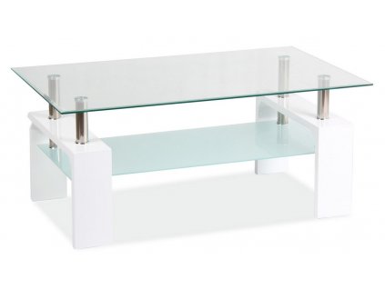 Konferenční stolek LISA BASIC II - bílý