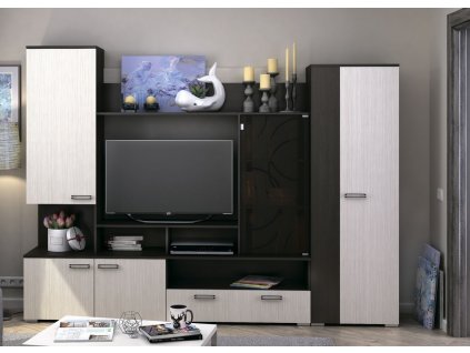 Obývací stěna SIENA wenge/dub belfort