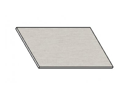 Kuchyňská pracovní deska 30 cm aluminium mat