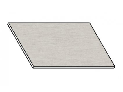 Kuchyňská pracovní deska 80 cm aluminium mat