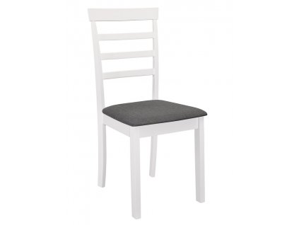 Jídelní čalouněná židle VILLACH bílá/šedá