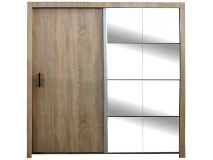 Šatní skříň Nova 200 dub sonoma
