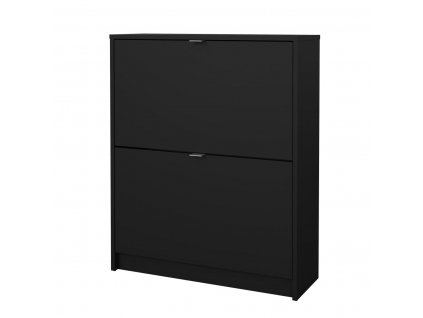 Výklopný botník Flap 005 2KL černá mat