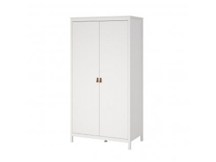 Šatní skříň Real 2d bílá