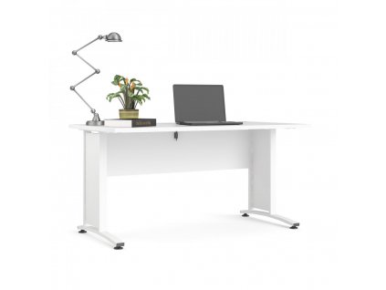 Psací stůl Office 80400/71 bílá/bílá