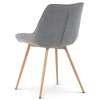 Jídelní židle, šedá, látka, CT-394 GREY2 (Barva Šedá)