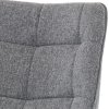 Jídelní židle, šedá, látka, CT-394 GREY2 (Barva Šedá)