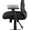 Kancelářská židle, synchronní mechanismus, černá síťovina, KA-A186 BK (Barva Černá)