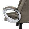 Kancelářské křeslo, houpací mechanismus, šedá látka, KA-G198 GREY2 (Barva Šedá)