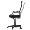 Kancelářská židle, houpací mechanismus, černá síťovina, KA-L601 BK (Barva Černá)