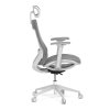 Kancelářská židle, synchronní mechanismus, šedá síťovina, KA-W004 GREY (Barva Šedá)