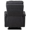 Polohovací křeslo, šedá, látka, TV-5060 GREY2 (Barva Šedá)