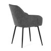 Jídelní židle, šedá, látka, DCL-221 GREY2 (Barva Šedá)