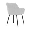 Jídelní židle, šedá, látka, DCL-221 GREY2 (Barva Šedá)