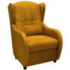 Relaxační křeslo ušák René Aston 8 mustard