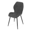 Jídelní židle, šedá, látka, CT-285 GREY2 (Barva Šedá)