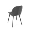 Jídelní židle, šedá, látka, CT-285 GREY2 (Barva Šedá)