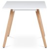 Jídelní stůl 120x80cm, mdf DT-313 WT (Barva Bílá)