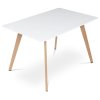 Jídelní stůl 120x80cm, mdf DT-313 WT (Barva Bílá)