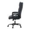 Kancelářské křeslo, houpací mechanismus, černá látka, KA-Y348 BK2 (Barva Černá)