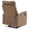 Polohovací křeslo, hnědá, látka, TV-916 BR2 (Barva Hnědá)