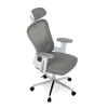 Kancelářská židle, houpací mechanismus, šedá, KA-K2031 GREY (Barva Šedá)