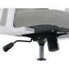 Kancelářská židle, houpací mechanismus, šedá, KA-K2031 GREY (Barva Šedá)