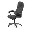Kancelářské křeslo, houpací mechanismus, černá látka, KA-C713 BK2 (Barva Černá)