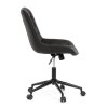 Pracovní židle, výškově nastavitelná, černá látka, KA-V3120 BK3 (Barva Černá)