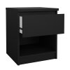 Noční stolek Simplicity 238 černý mat