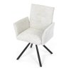 Jídelní židle, krémová, látka bouclé, DCH-W1117 CRM2 (Barva Krémová)
