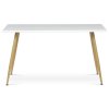 Jídelní stůl 140x80cm, mdf HT-W1214 WT (Barva Bílá)
