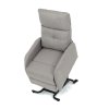 Polohovací křeslo, elektrické kabelové ovládání, krémová, látka, TV-5482 CRM2 (Barva Krémová)