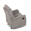 Polohovací křeslo, béžová, látka, TV-S8449 CRM2 (Barva Šedá)